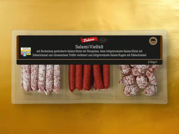 Bild 1 von Dulano Salami-Vielfalt,  210 g