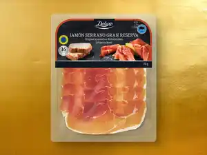 Deluxe Jamón Serrano Gran Reserva,  70 g