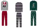 Bild 1 von LIVERGY® Herren Pyjama mit weihnachtlichem Motiv