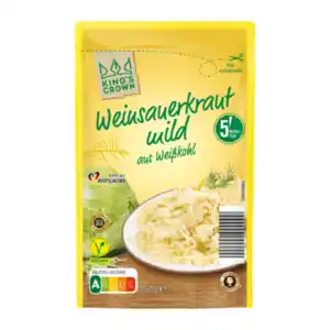 KING’S CROWN Weinsauerkraut 520g