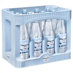 Rheinfels Quelle 12x0,7l / 0,75l PET / Glas oder Burgwallbronn 12x1 l PET