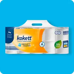 KOKETT Toilettenpapier⁸, 4-lagig