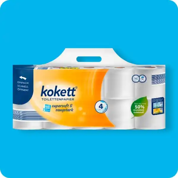 Bild 1 von KOKETT Toilettenpapier⁸, 4-lagig