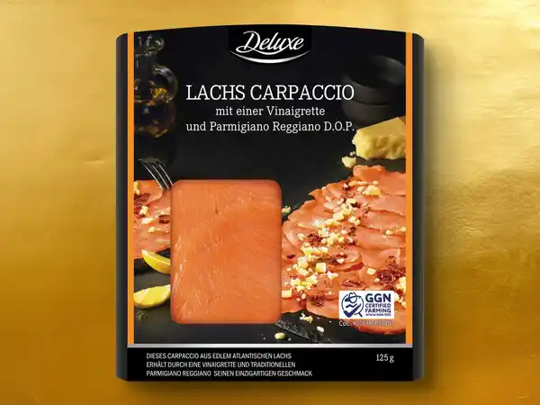 Bild 1 von Deluxe Lachs Carpaccio,  125 g