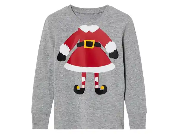 Bild 3 von lupilu® Kinder Pyjama, mit weihnachtlichen Motiven