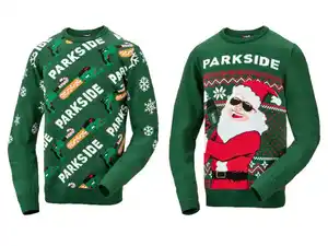 PARKSIDE® Herren Weihnachtspullover, weiche Strickqualität