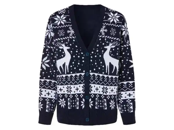 Bild 2 von esmara® Damen Cardigan mit weihnachtlichen Motiven