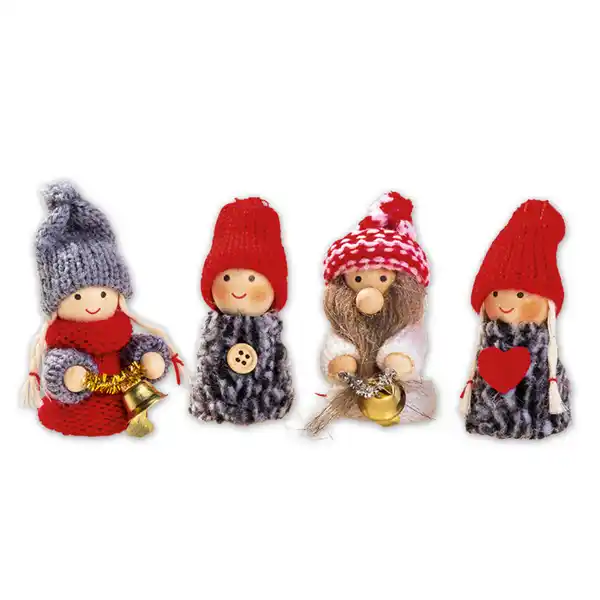 Bild 3 von Bella Casa Deko-Wichtelfreunde 4er-Set