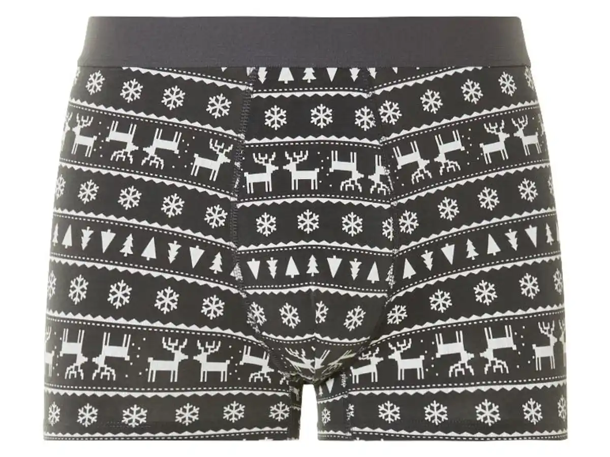 Bild 4 von LIVERGY® Herren Boxer, 3 Stück, mit weihnachtlichen Motiven