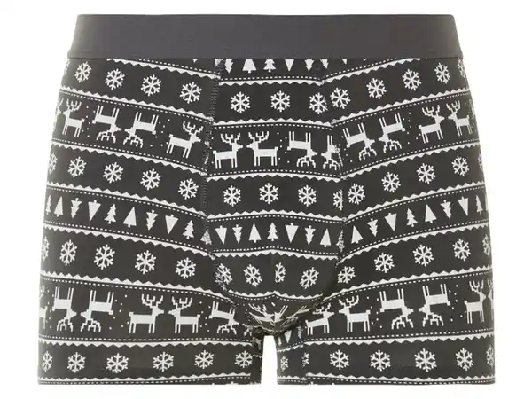 Bild 4 von LIVERGY® Herren Boxer, 3 Stück, mit weihnachtlichen Motiven