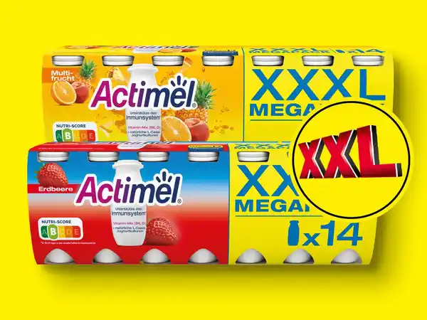 Bild 1 von Danone Actimel Drink XXXL Megapack