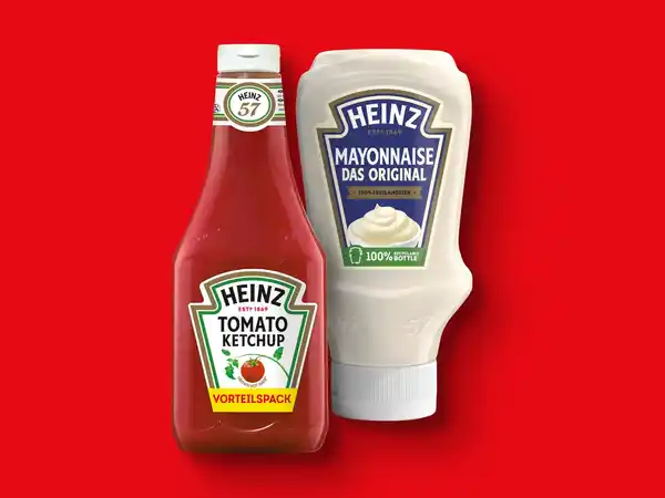 Bild 1 von Heinz Tomatenketchup/Mayonnaise Das Original