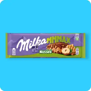 MILKA Große Tafelschokolade, Nussini oder Alpenmilch