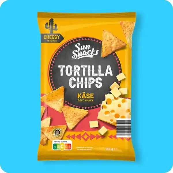 Bild 1 von SUN SNACKS Tortilla-Chips, versch. Sorten