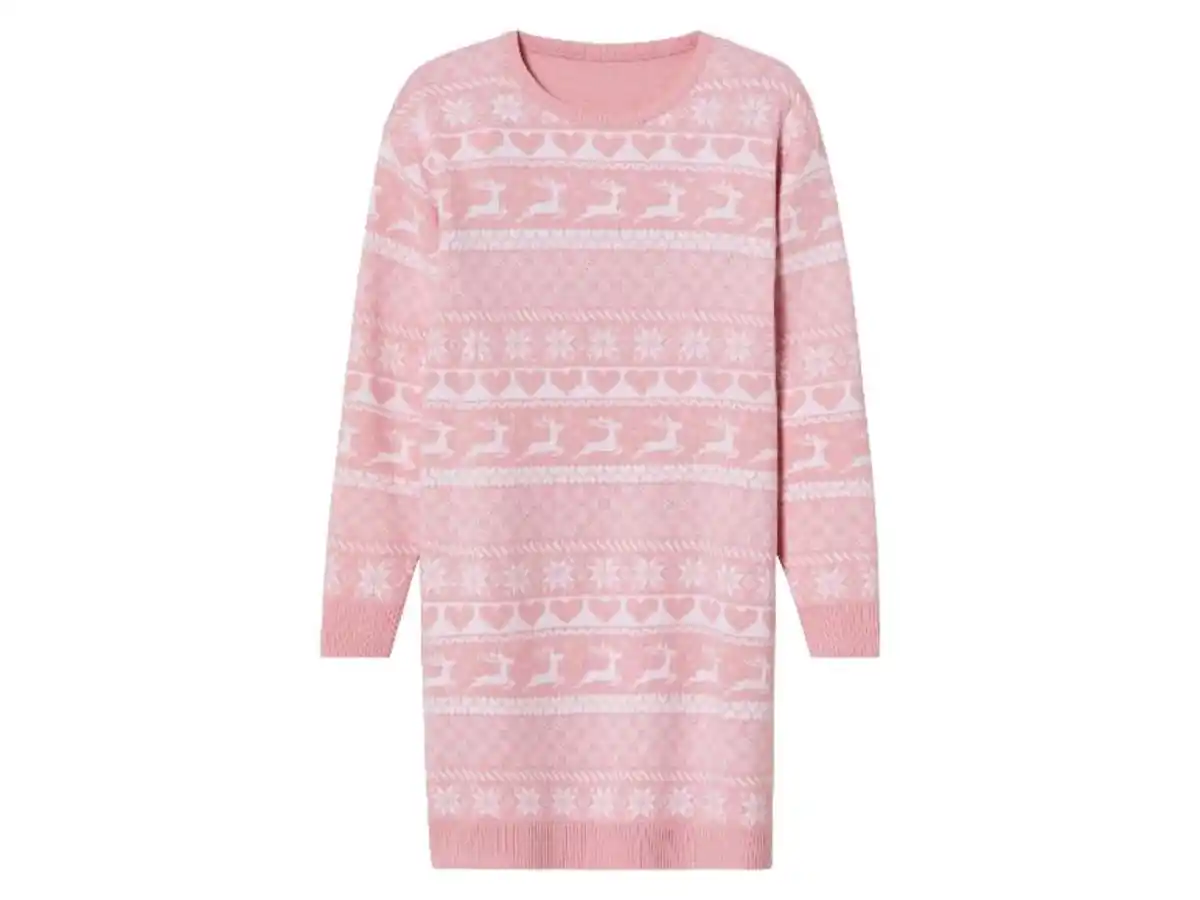 Bild 2 von pepperts!® Kinder Strickkleid, in festlichem Design