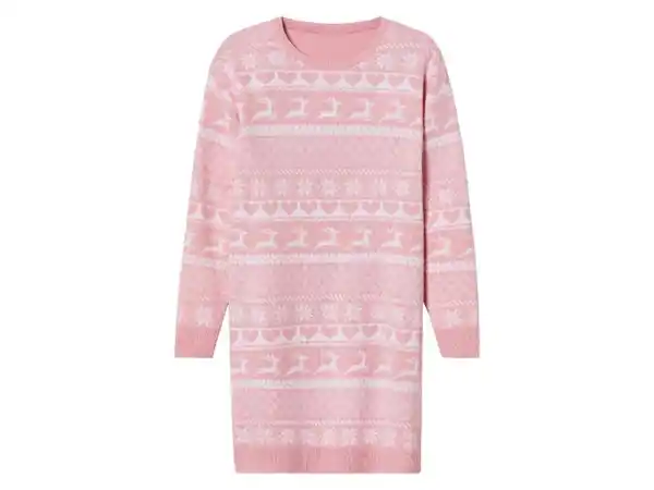 Bild 2 von pepperts!® Kinder Strickkleid, in festlichem Design