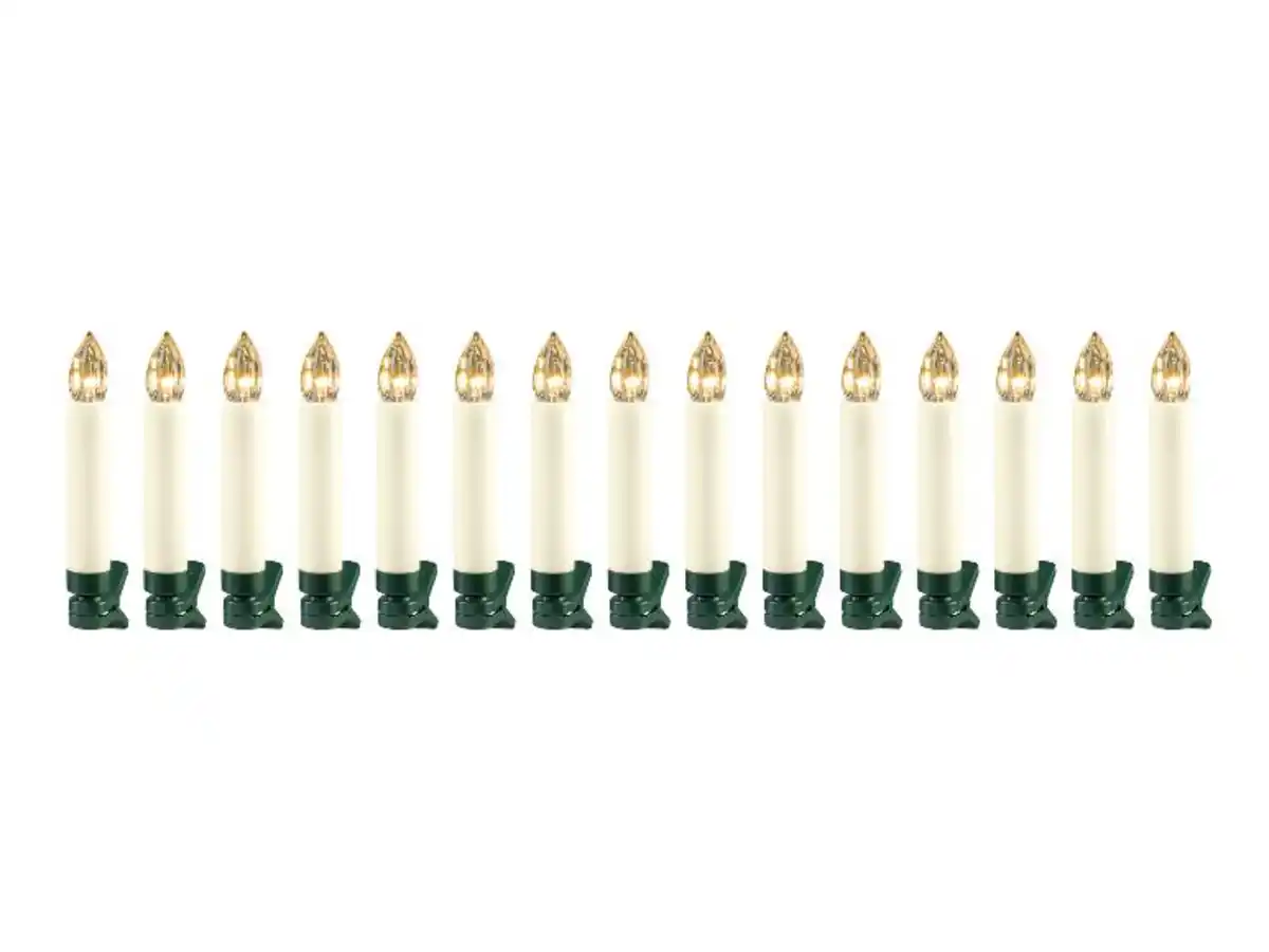 Bild 2 von LIVARNO home Kabellose LED-Weihnachtsbaumkerzen, 15-tlg.