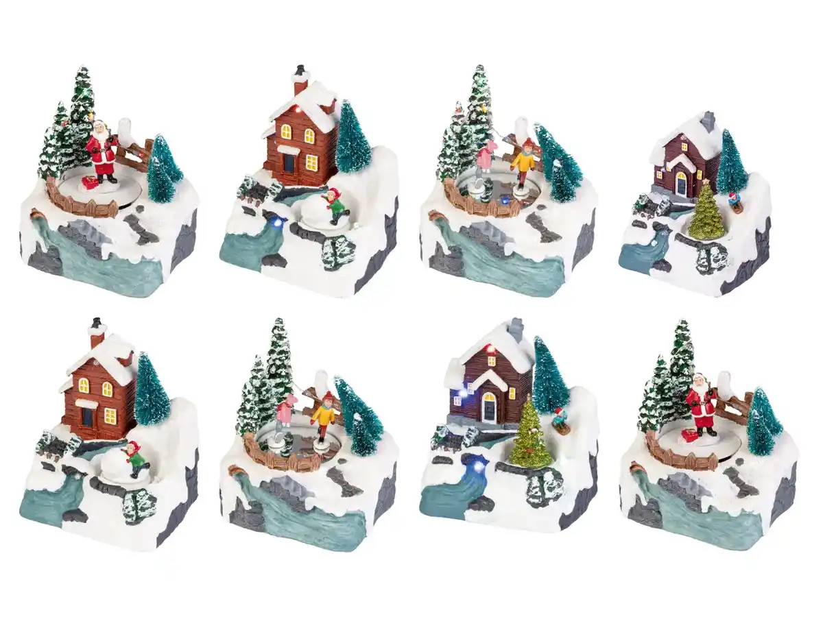 Bild 1 von LIVARNO home LED-Weihnachtsdorf