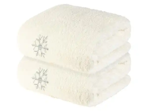 Bild 3 von LIVARNO home Frottier-Handtücher, 2er Set, 50 x 90 cm