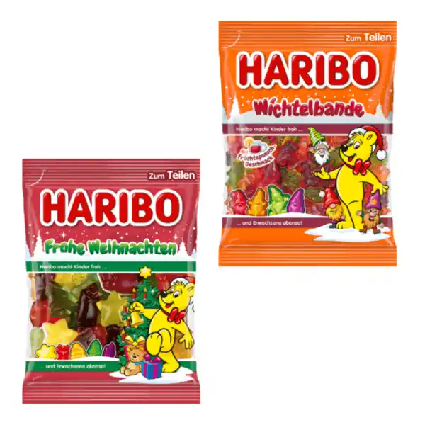 Bild 1 von HARIBO Weihnachtliche Fruchtgummi