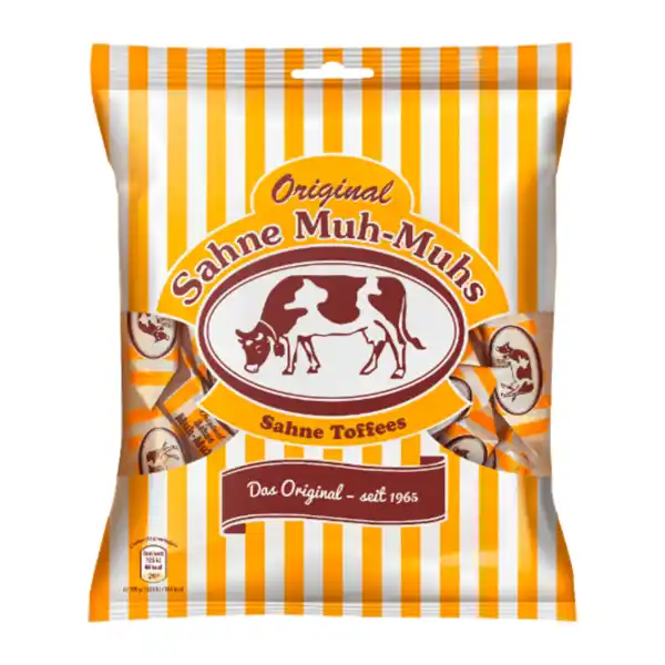 Bild 1 von ORIGINAL MUH-MUHS Sahne-Toffees 250g