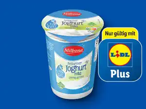 Milbona Joghurt mild,  500 g