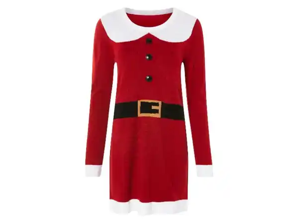 Bild 2 von esmara® Damen Strickkleid im Weihnachtsdesign