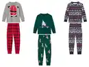 Bild 1 von lupilu® Kinder Pyjama, mit Weihnachtsdesign