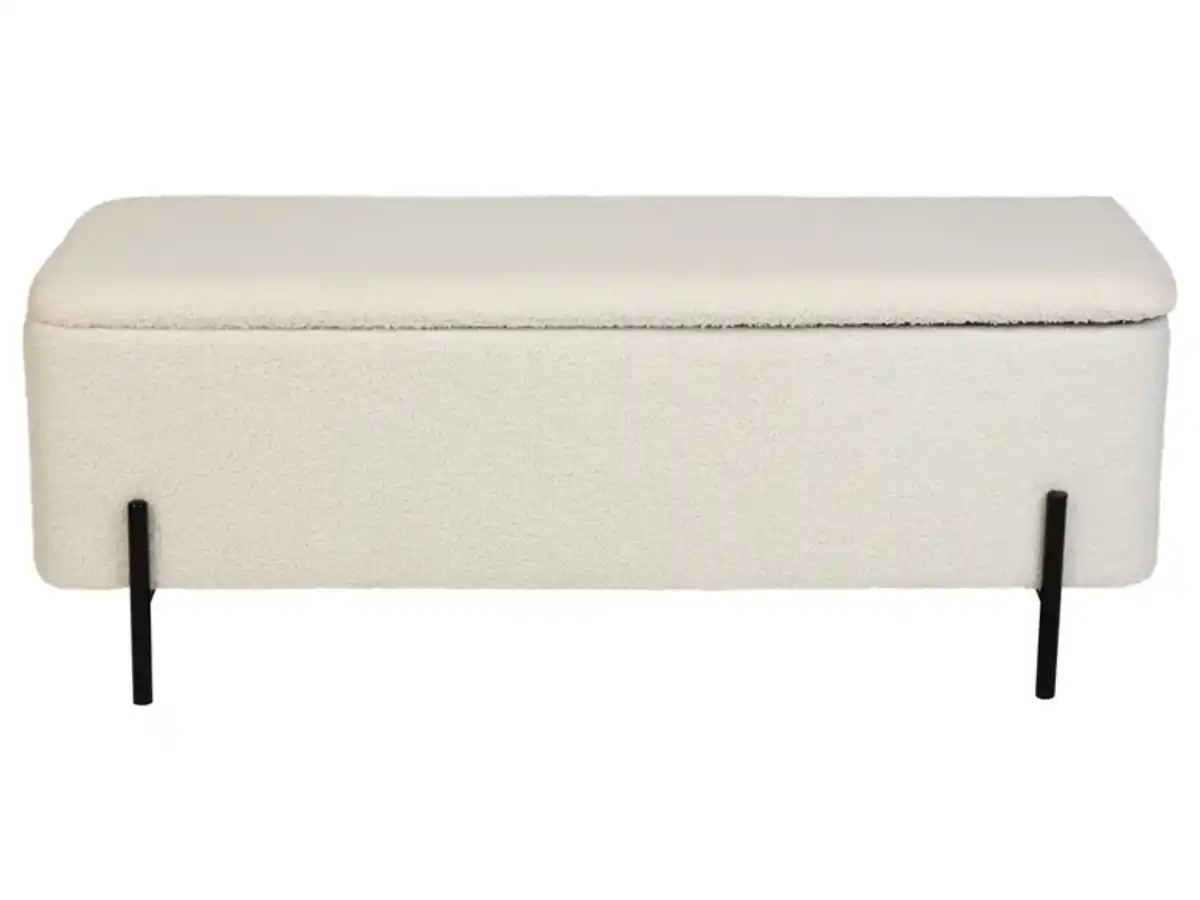 Bild 2 von LIVARNO home Polsterbank mit Teddybezug, L 108 x B 40 x H 42 cm