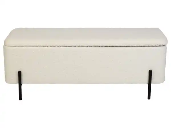 Bild 2 von LIVARNO home Polsterbank mit Teddybezug, L 108 x B 40 x H 42 cm