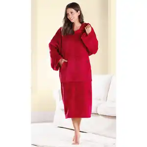 Bella Casa XXL-Flanell- Kuschel-Poncho