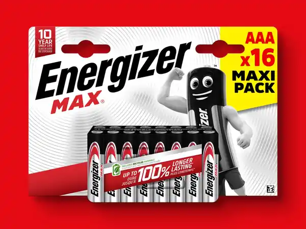 Bild 1 von Energizer Max Batterien,  16 Stu