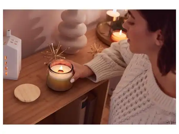 Bild 2 von LIVARNO home Mini-Duftkerze, mit Holzdocht