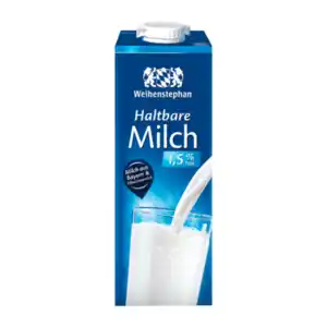 WEIHENSTEPHAN Haltbare Milch 1L