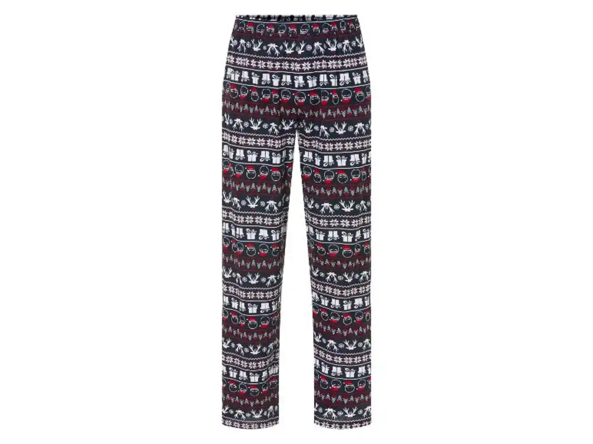 Bild 4 von LIVERGY® Herren Pyjama mit weihnachtlichem Motiv