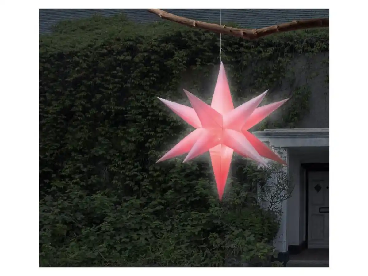 Bild 2 von LIVARNO home Aufblasbare Weihnachtsfigur, für den Innen- und Außenbereich