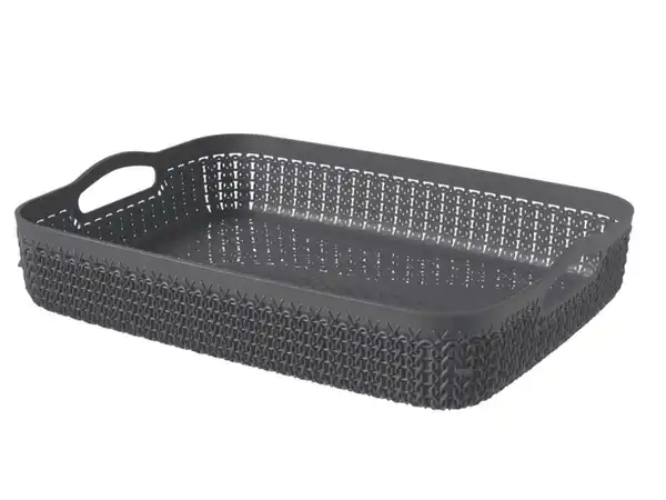 Bild 3 von Curver Ablagekorb / Korb »Knit«, in Strickoptik