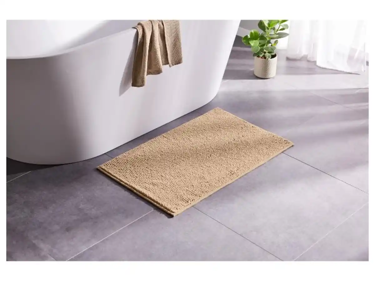 Bild 3 von LIVARNO home Badematte, mit rutschhemmender Unterseite, 50 x 80 cm