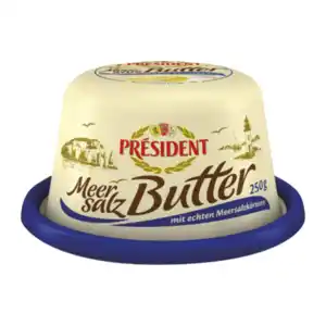 PRÉSIDENT Meersalzbutter 250g