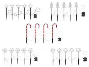 LIVARNO home LED-Leuchtstäbe, mit 6-Stunden-Timer