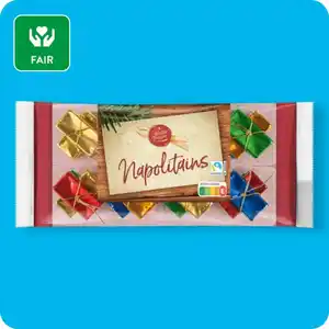 WINTERTRAUM Napolitains, Kakao: Fairtrade-zertifiziert