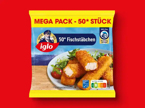 Bild 1 von Iglo Fischstäbchen