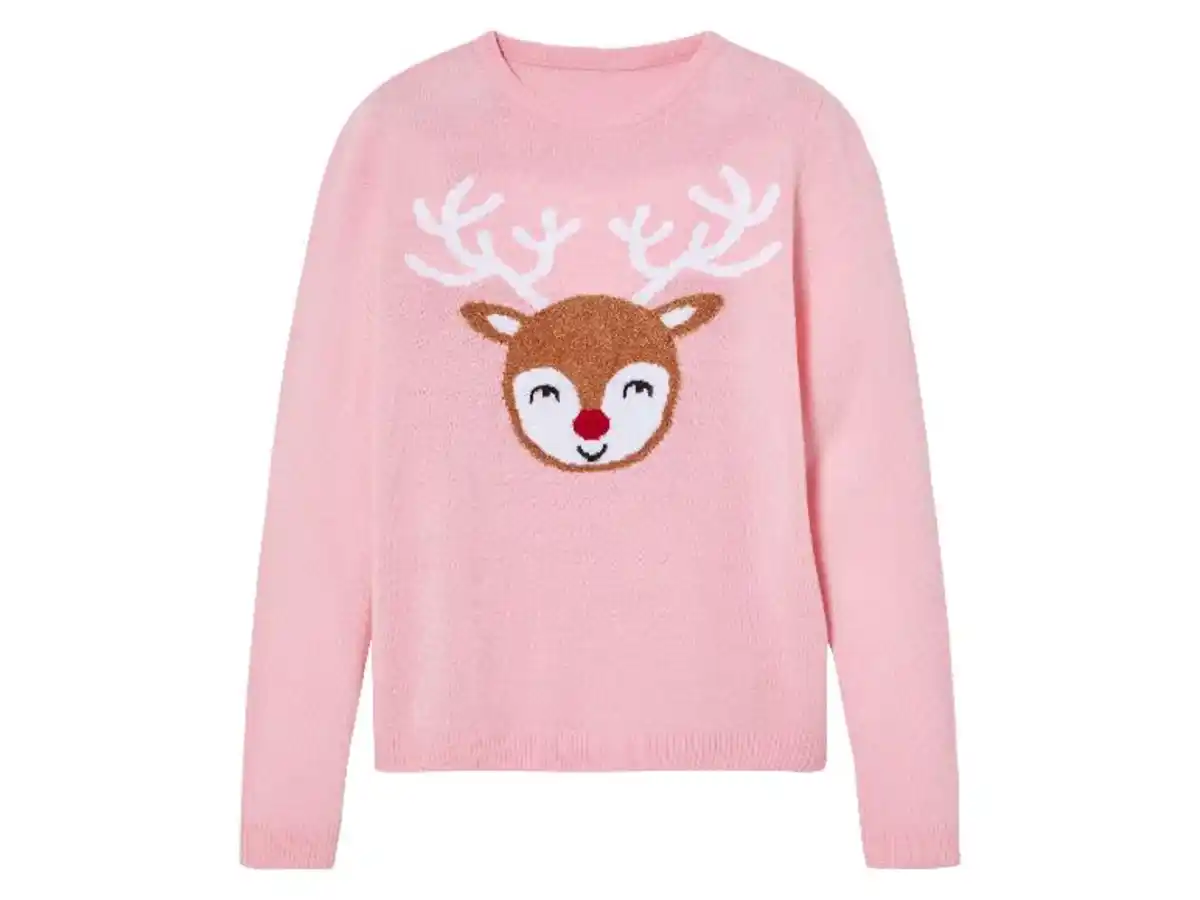 Bild 2 von pepperts!® Kinder Weihnachtspullover, mit Rippbündchen