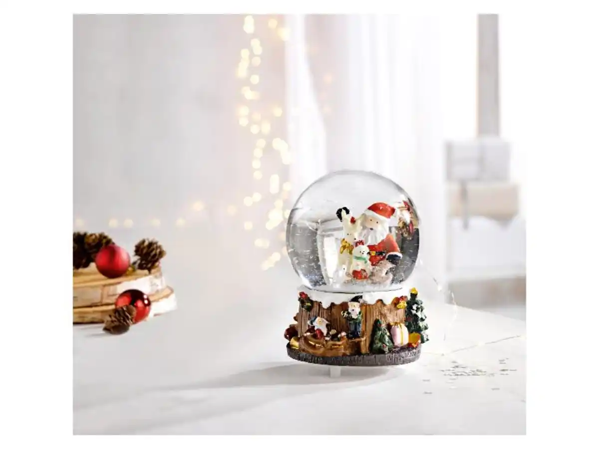Bild 4 von LIVARNO home Schneekugel-Spieluhr