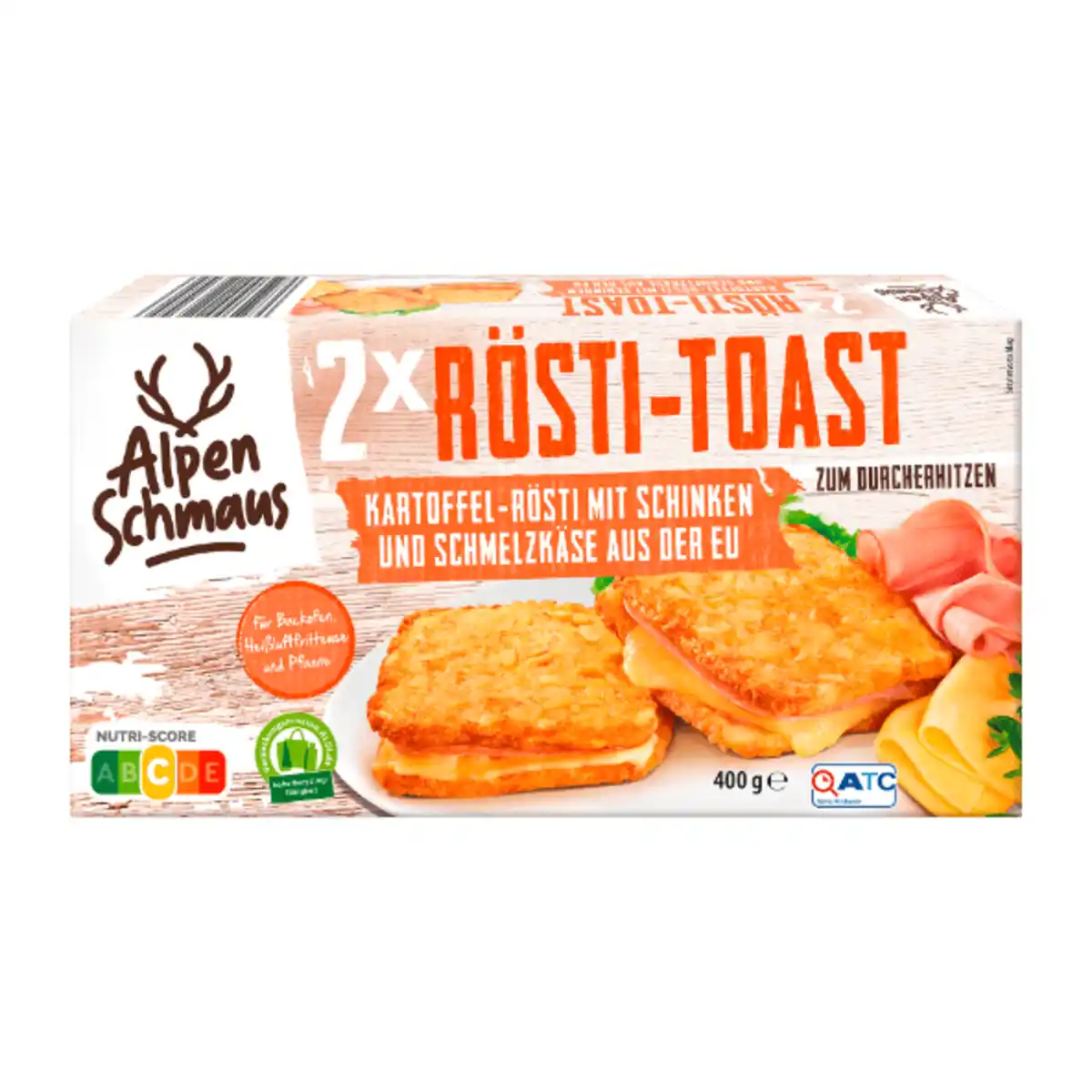 Bild 4 von ALPENSCHMAUS Rösti-Toast 400g