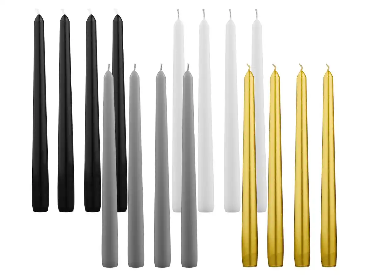 Bild 1 von LIVARNO home 4 Stabkerzen,  4 Stu