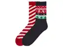 Bild 2 von pepperts!® Kinder Thermo-Socken, 2 Paar, mit Weihnachts-Designs