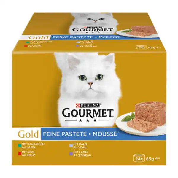 Bild 1 von PURINA Gourmet Gold Feine Pastete 85g