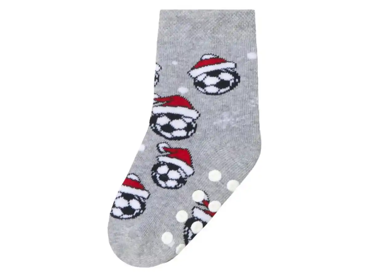 Bild 3 von lupilu® Kleinkinder Thermo-Socken, 2 Paar, mit Silikonnoppen