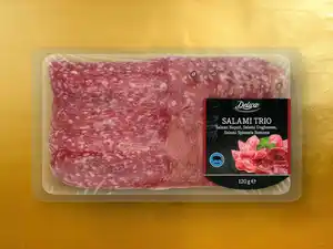 Deluxe Trio Salami,  120 g